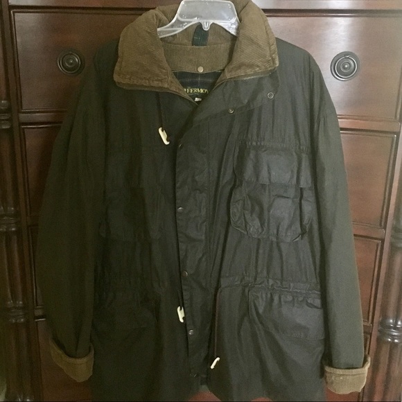 Irish Waxed Field Jacket Fits Large 